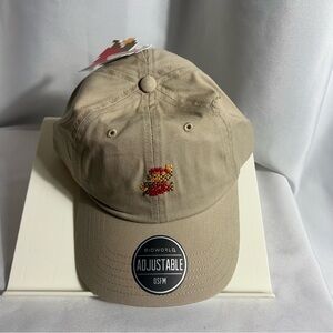 Super Mario Bros Adjustable Baseball Cap NWT 14Y and Up Khaki